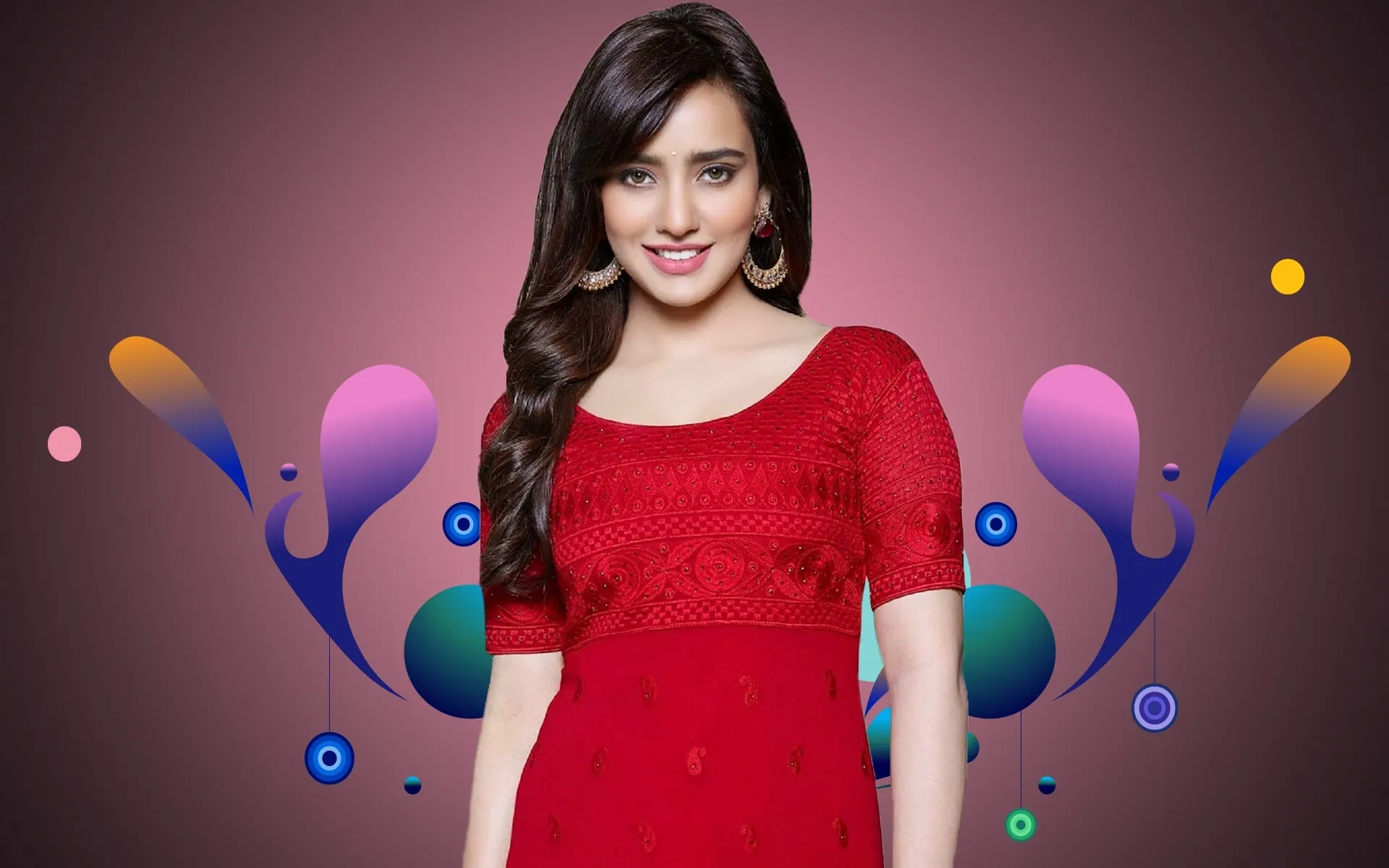 beautiful actress neha sharma hd smile wallpapers