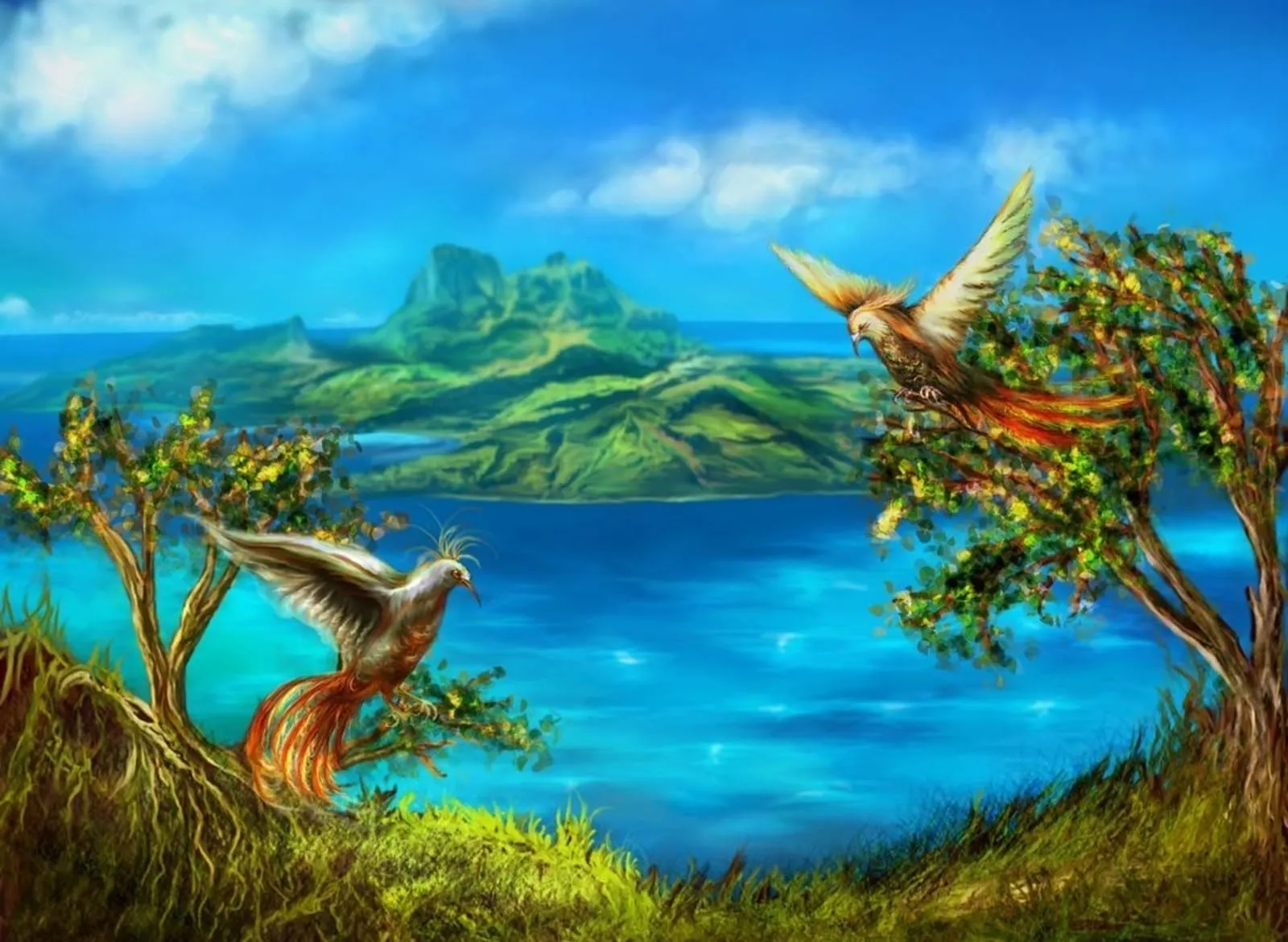 nature art hd wallpaper