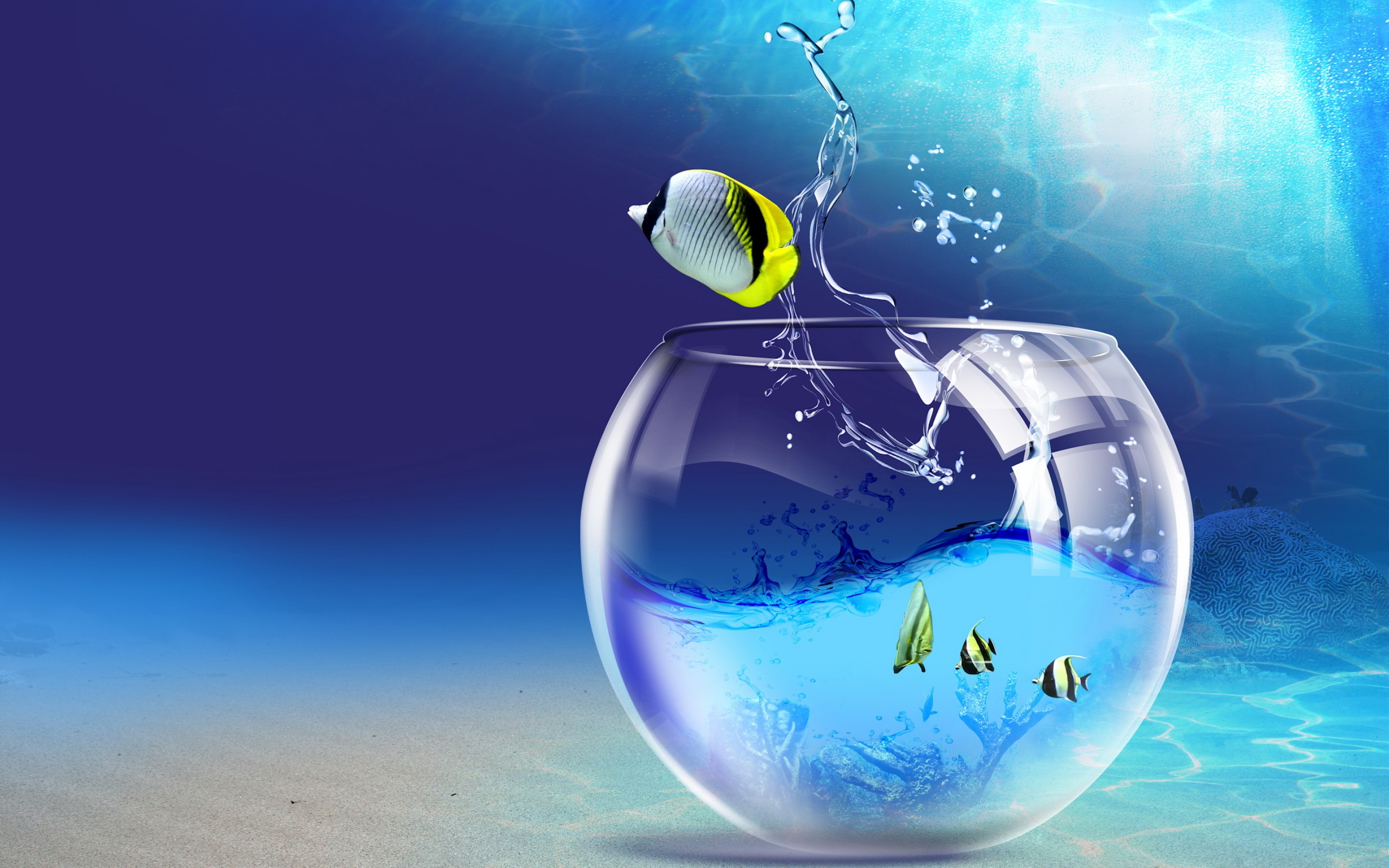 Beautiful-3d-fish-flying-wallpaper