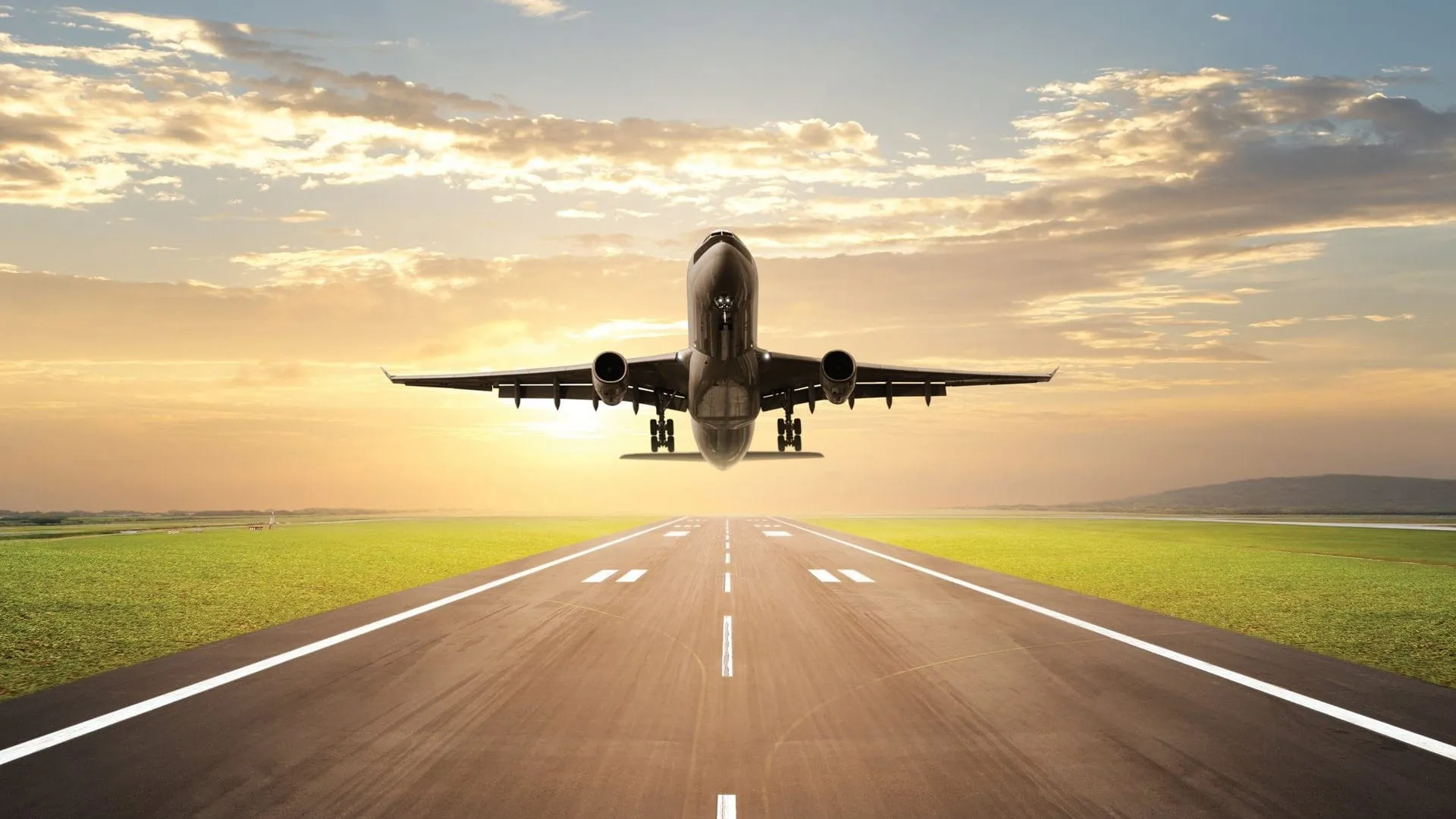 airplane takeoff flight
