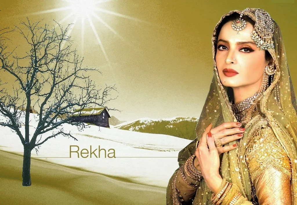 beautiful rekha hd wallpaper
