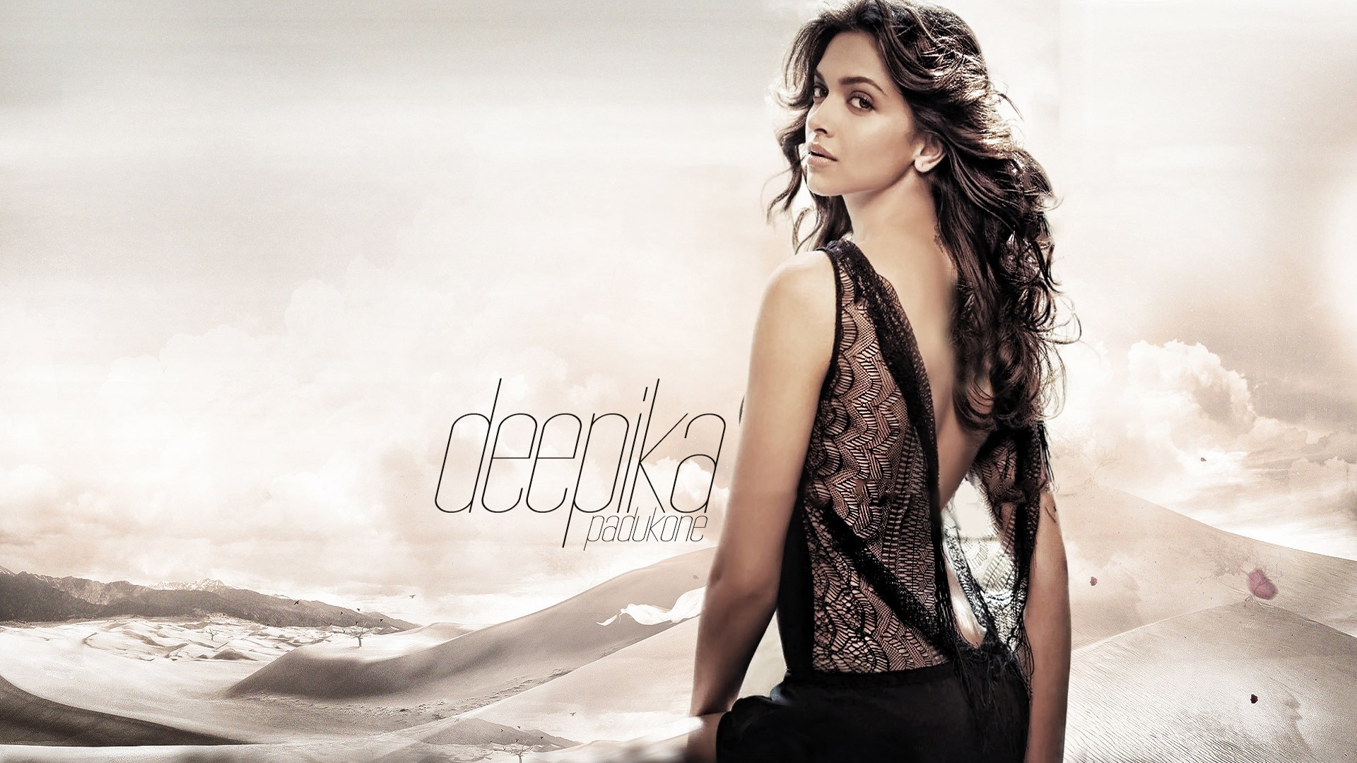 bold and beautiful deepika padukone in black dress