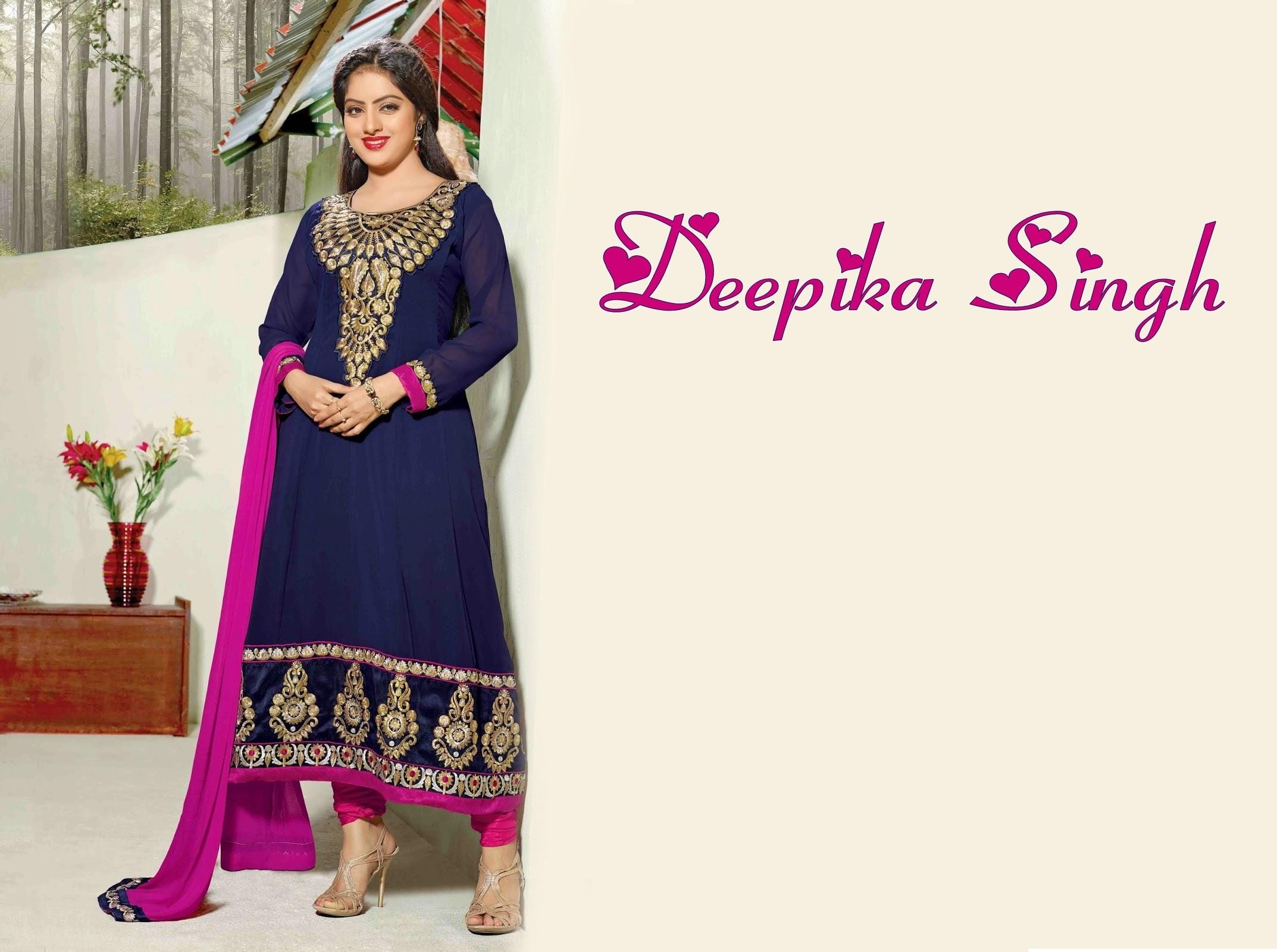 deepika singh smile pics