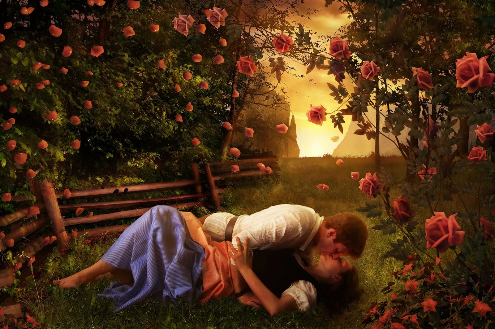 girl boy beautiful kiss hd wallpaper