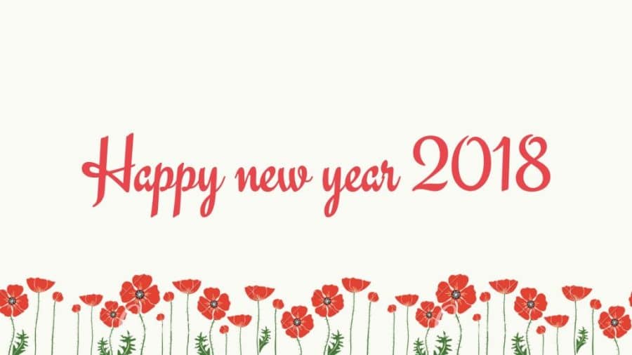 happy new year 2018 hd wallpapers