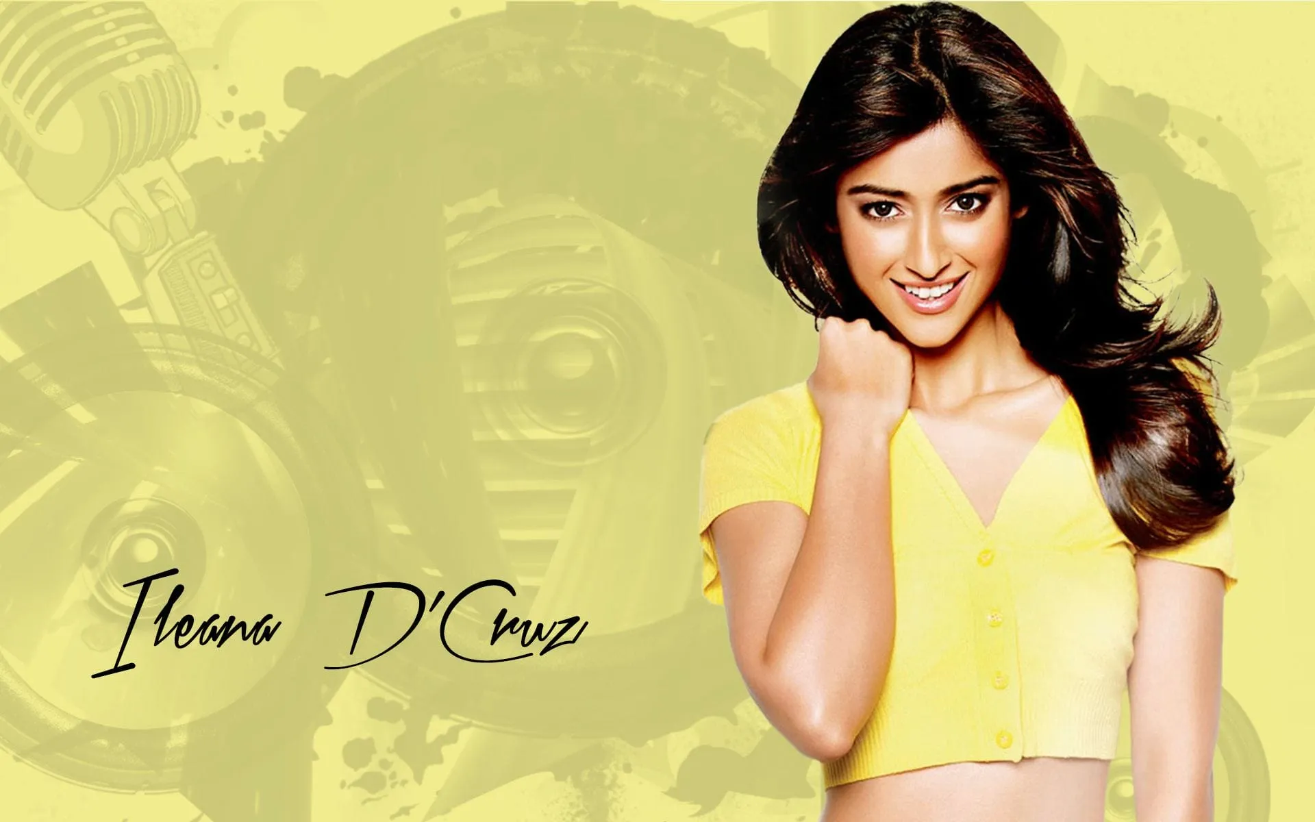ileana d cruz smile wallpaper