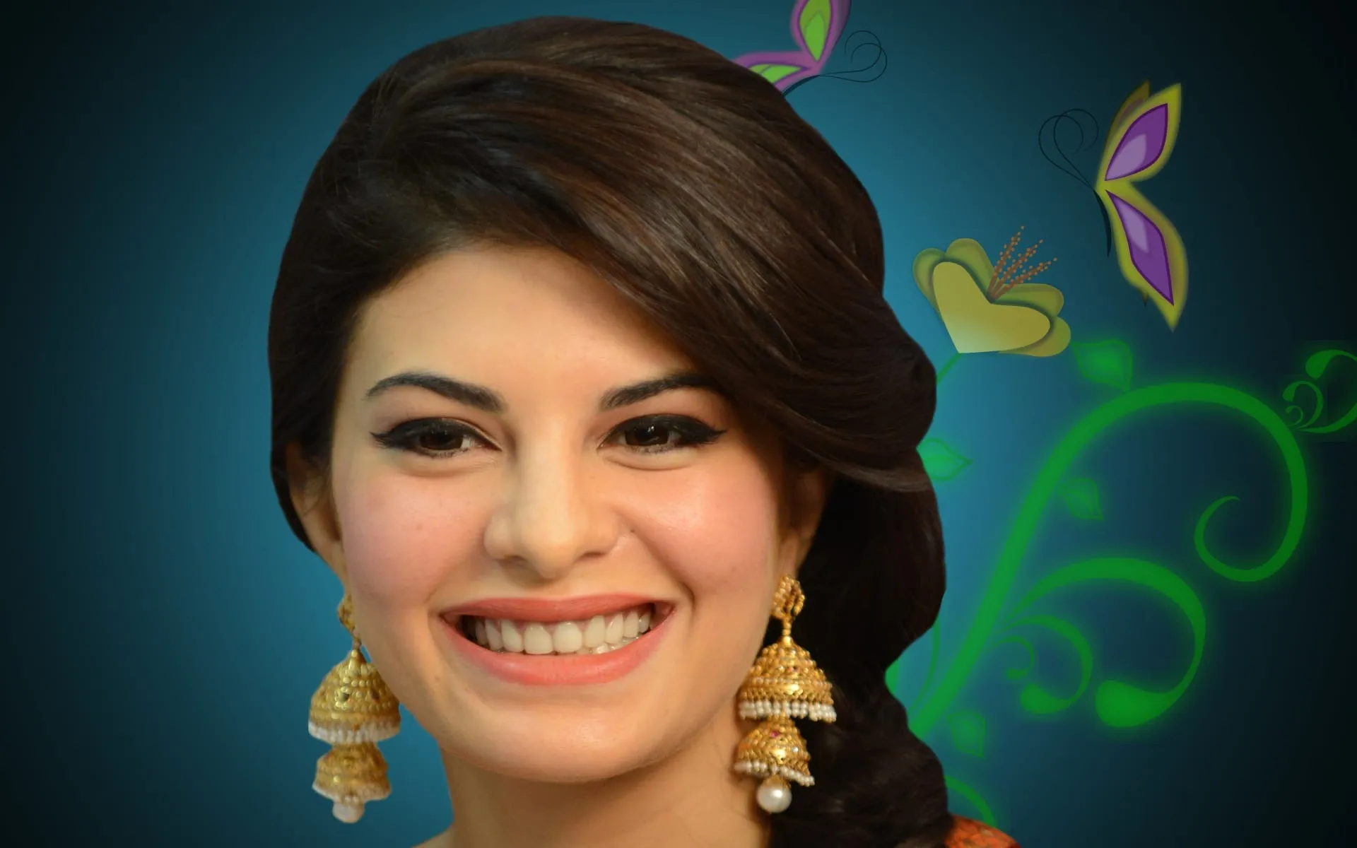 jacqueline fernandez wallpapers hd cute smile images