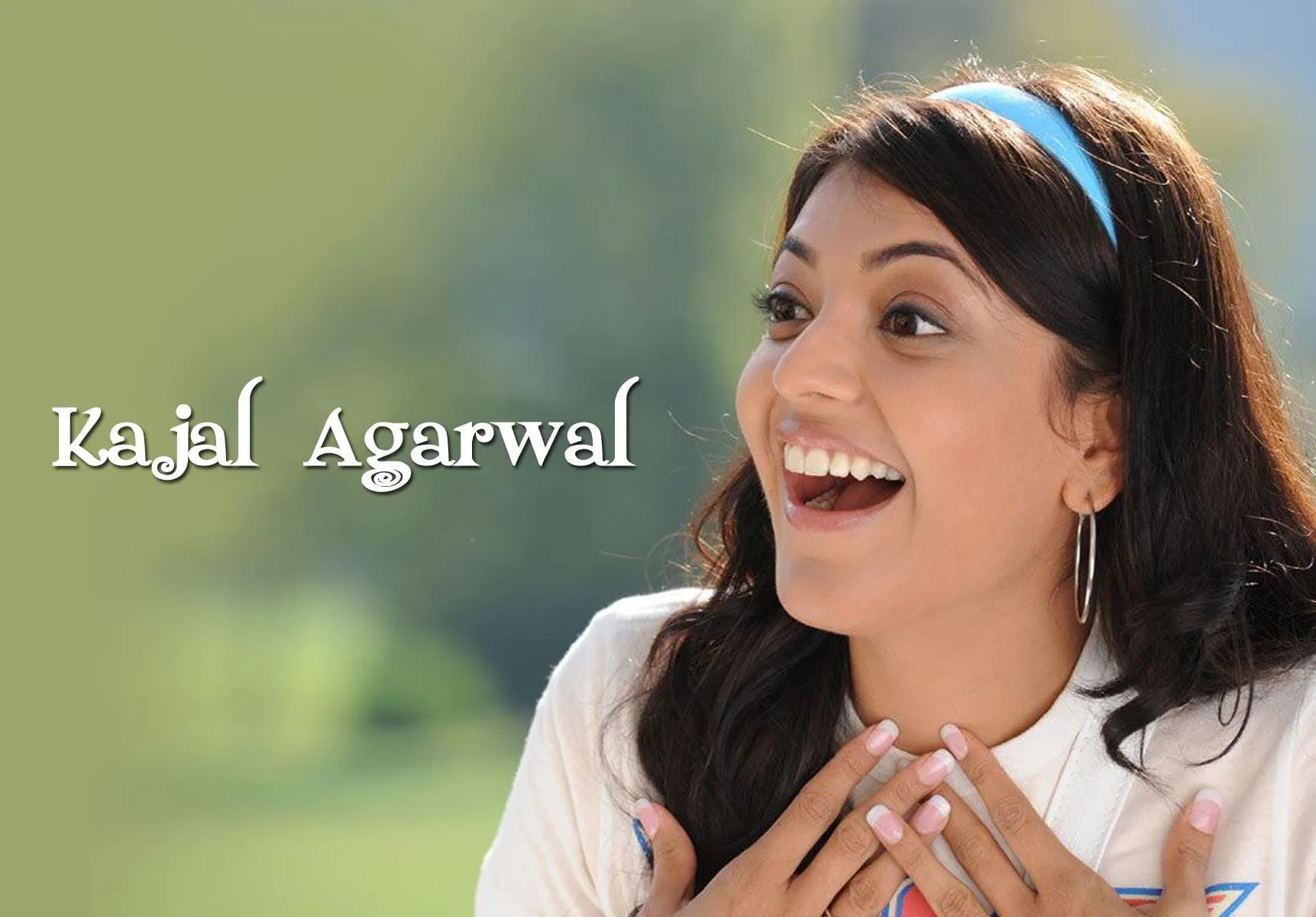 kajal agarwal face close up hd wallpaper
