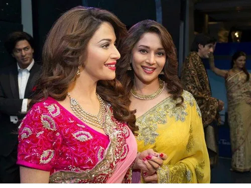 madhuri dixit at madame tussauds madhuri dixit