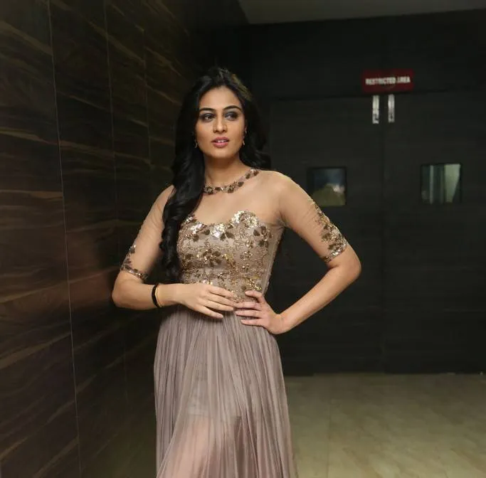 neha hinge stills at srivalli audio launch