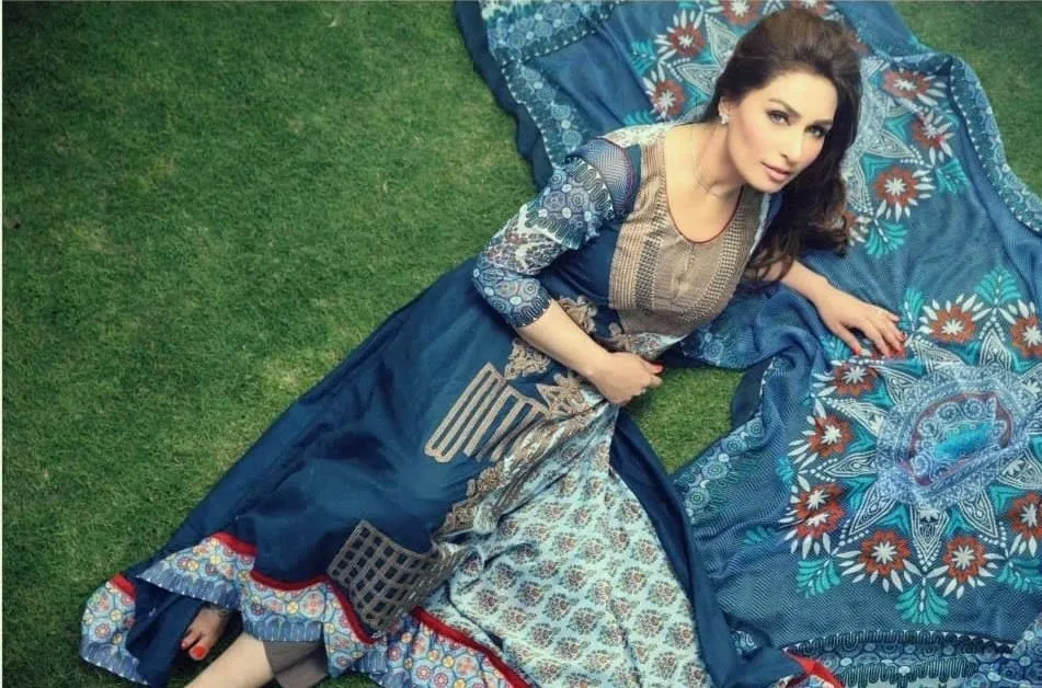 pakistani actress reema khan in pakistani fashion dresses