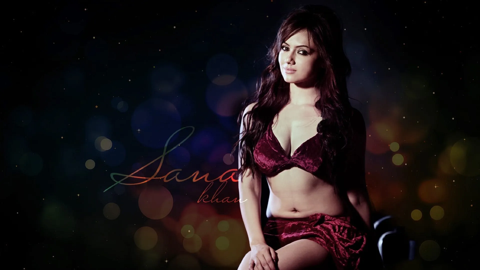 sana khan hot wallpapers 1920x1080