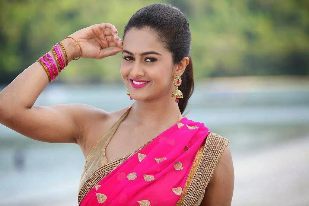 shanmuga pandian neha hinge sagaptham tamil movie stills 4
