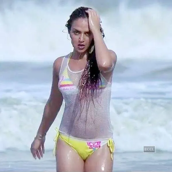 yellow bikini in bikini